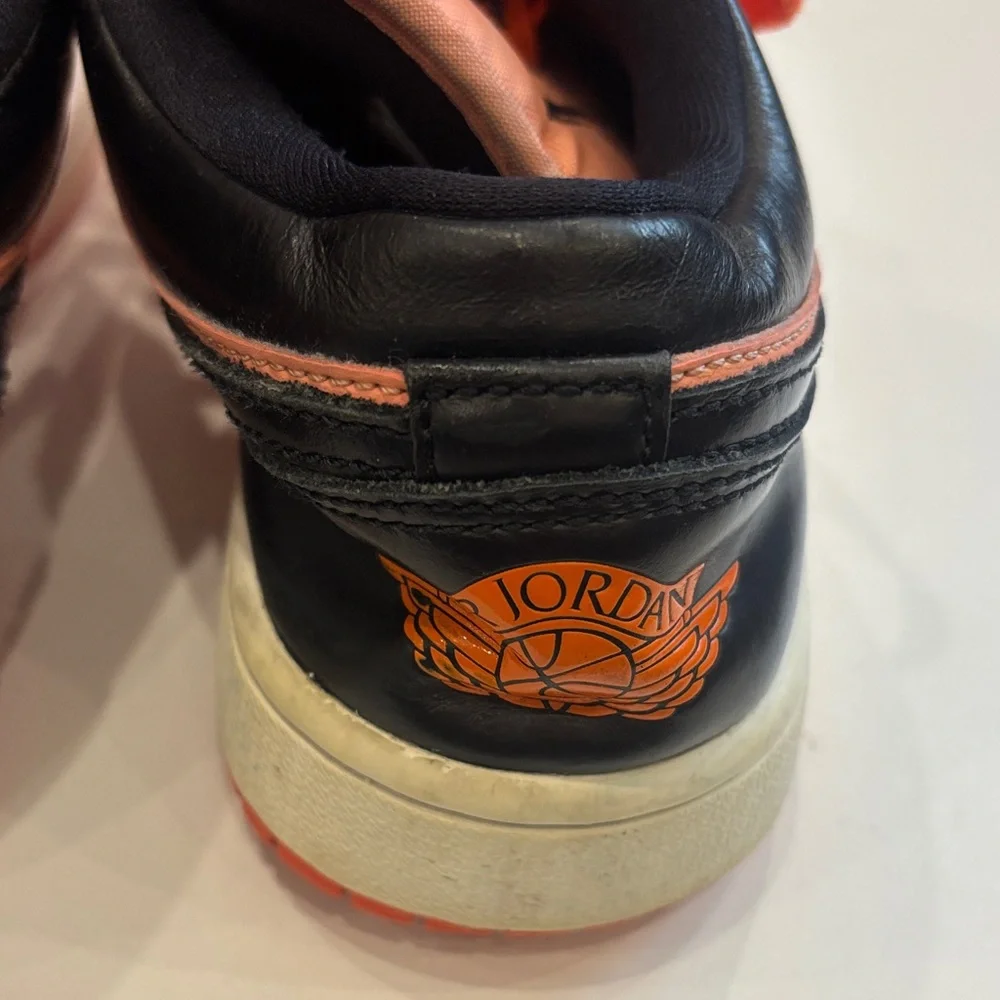 Nike Jordan Low Dunk Kids Sneakers - Orange and Black